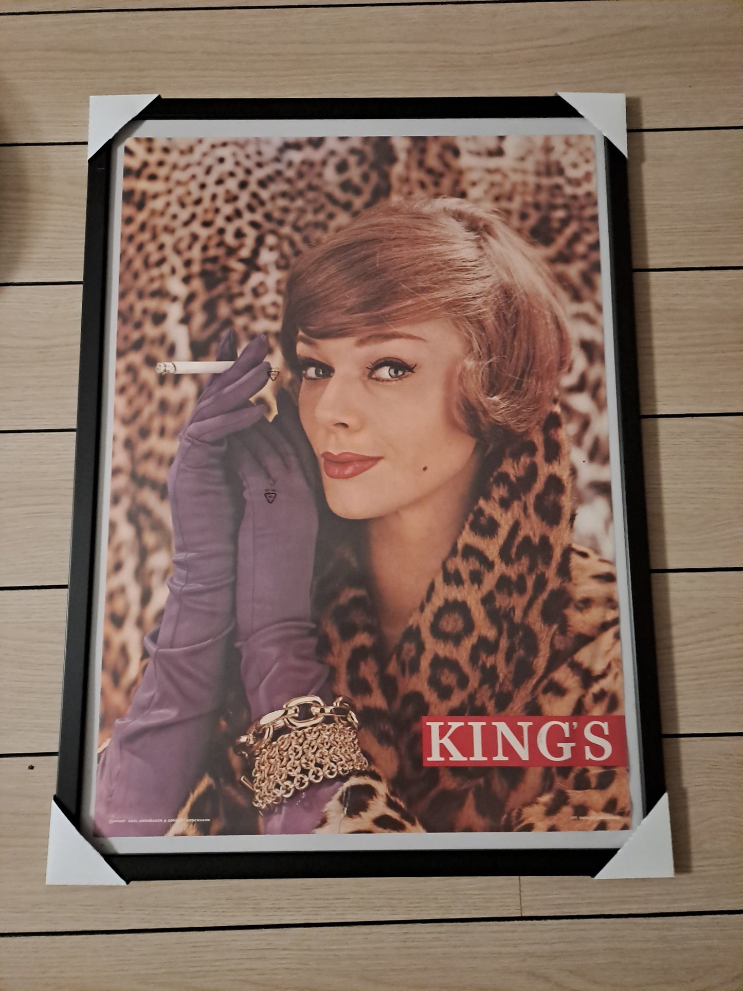 Reklame-plakat Kings/Tobacco Advertising Poster