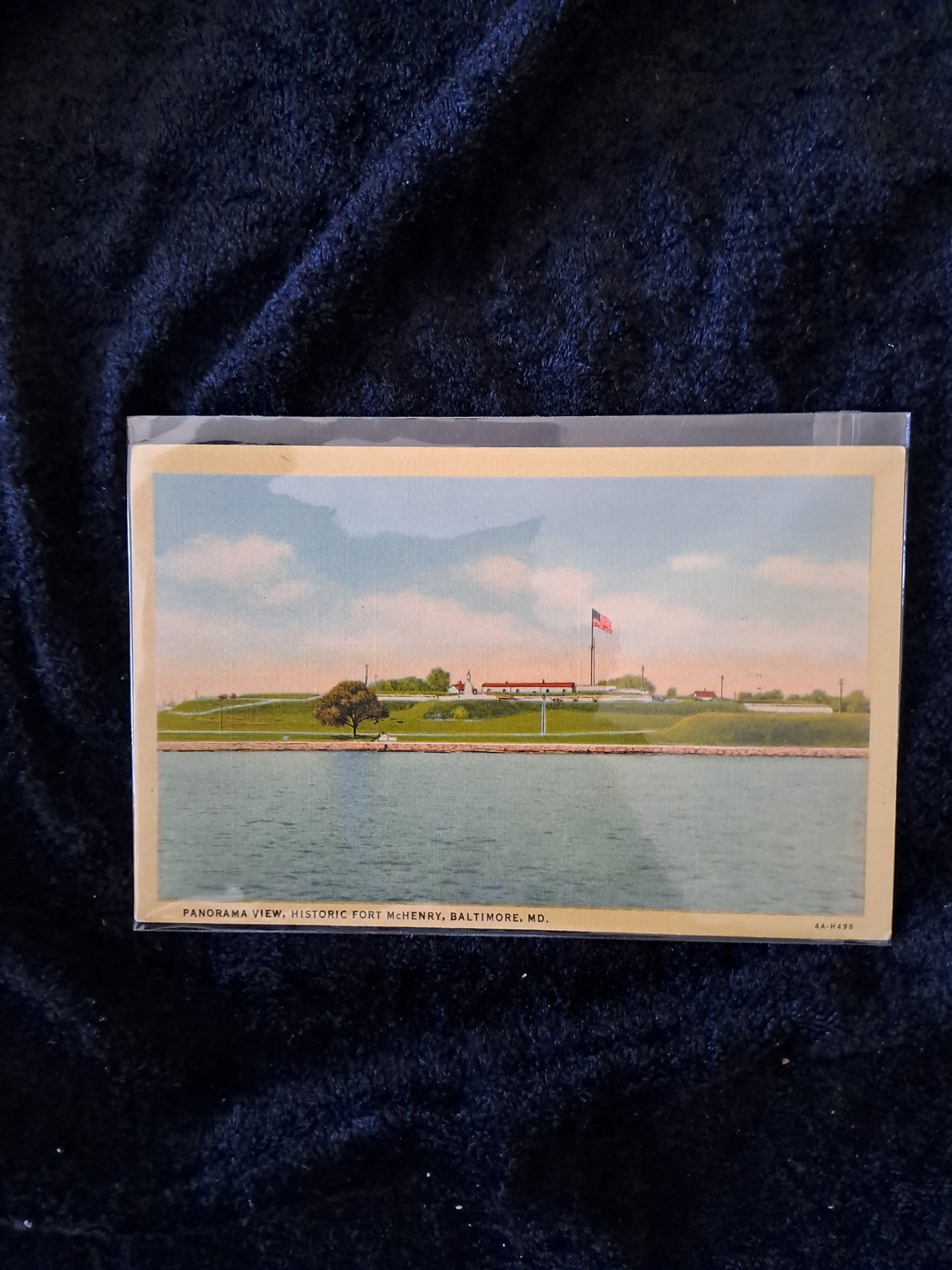 Amerikanske Vintage Postkort