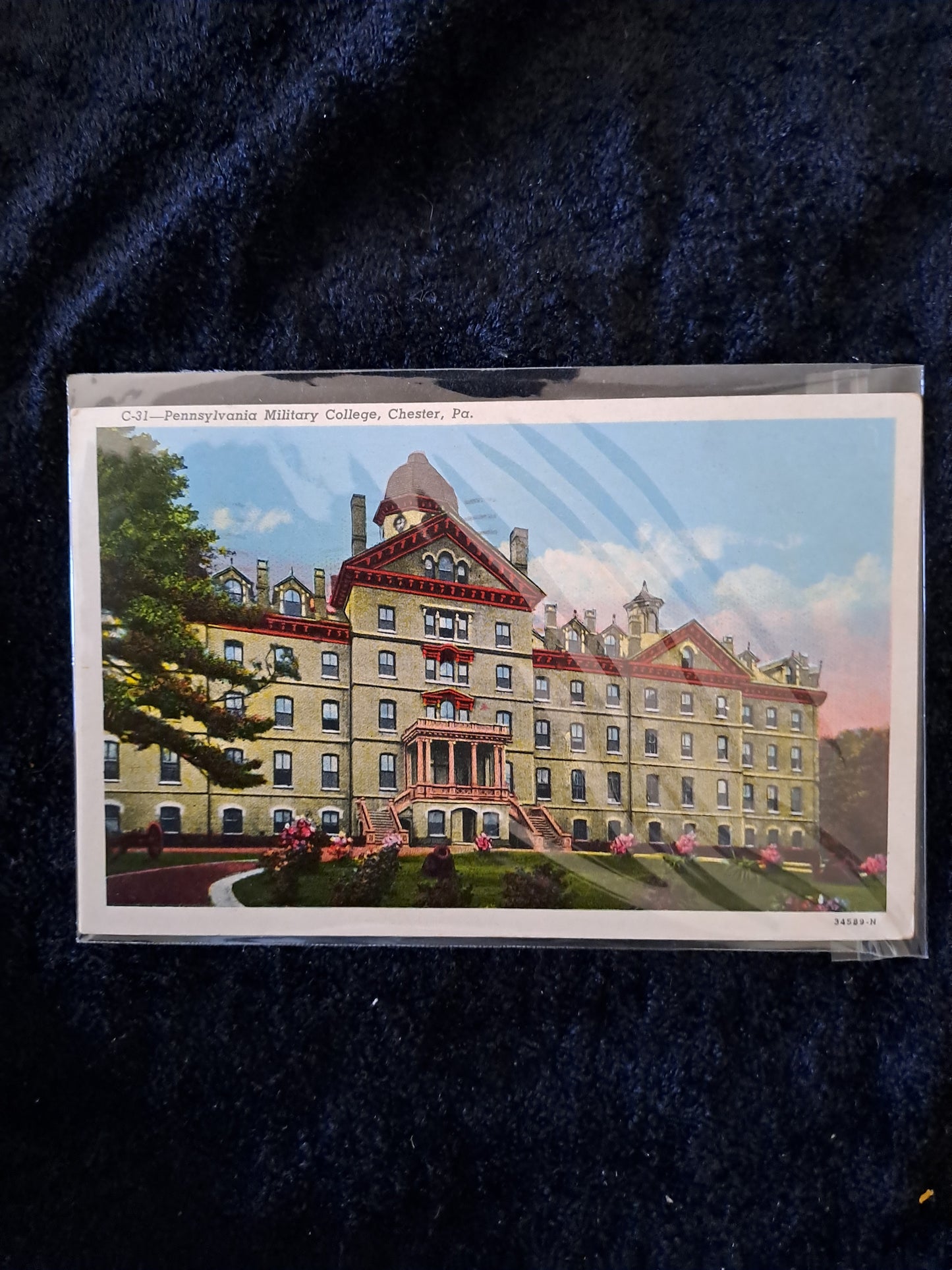 Amerikanske Vintage Postkort