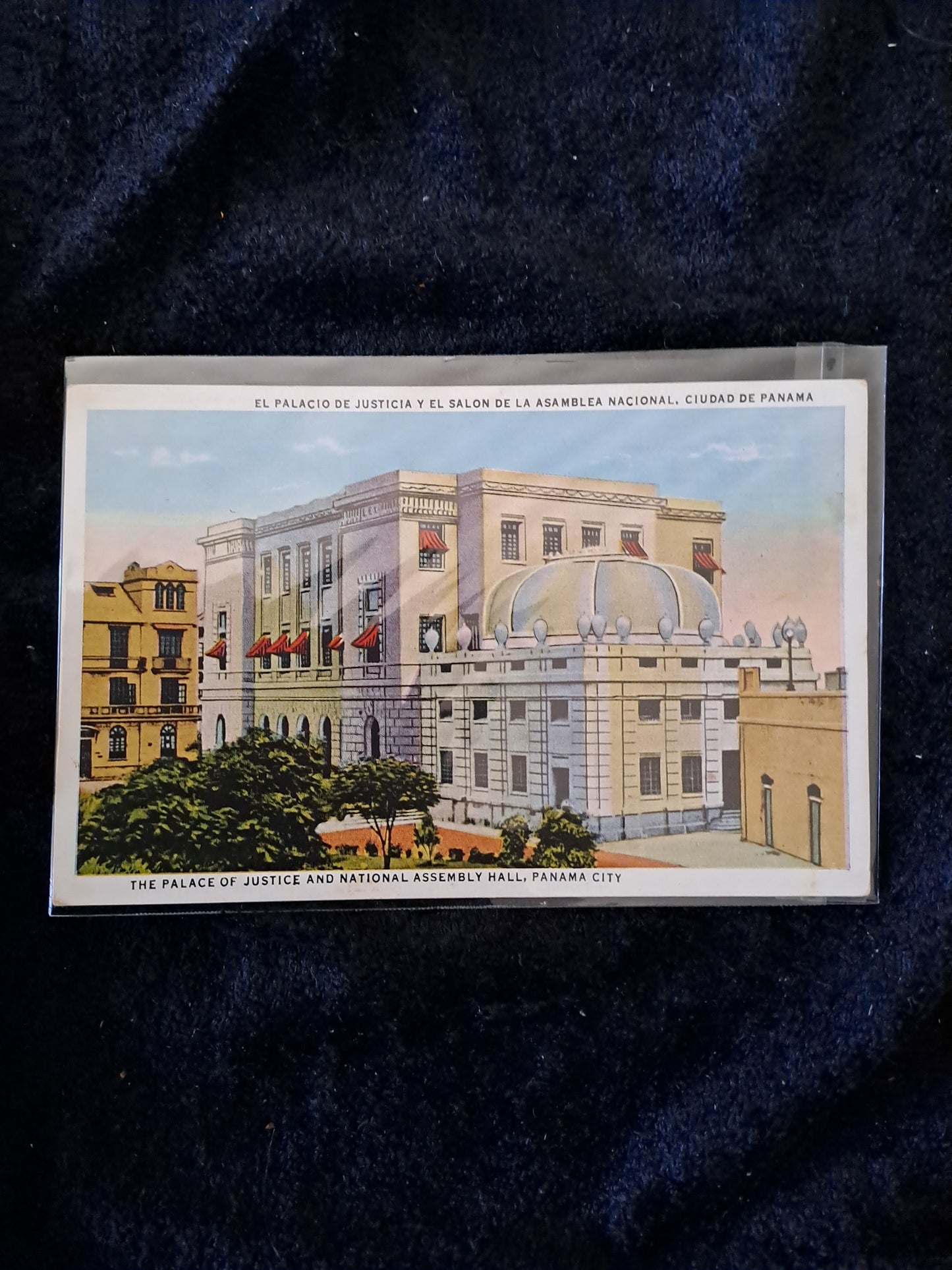 Amerikanske Vintage Postkort