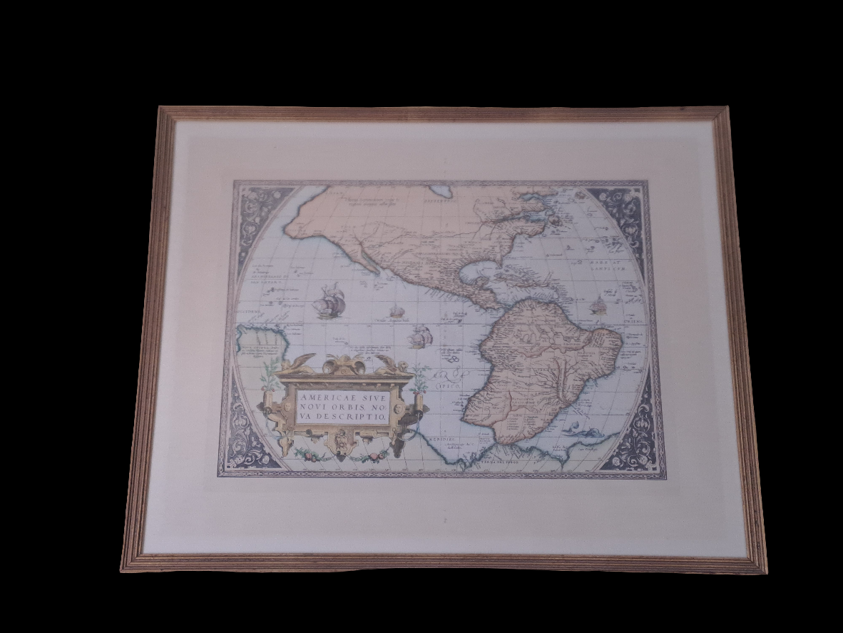 Americae Map / Amerika Kort