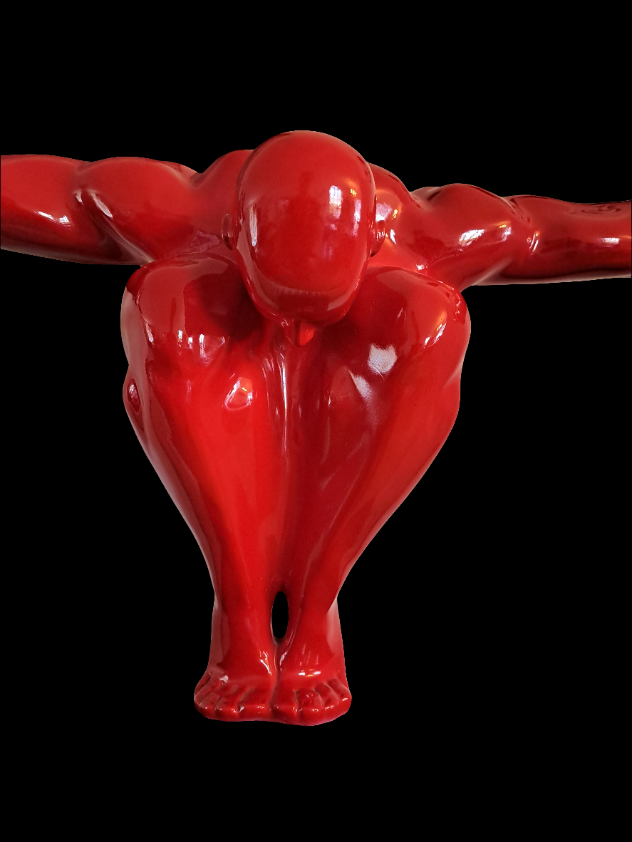 Sculpture "Athlet" by Kare