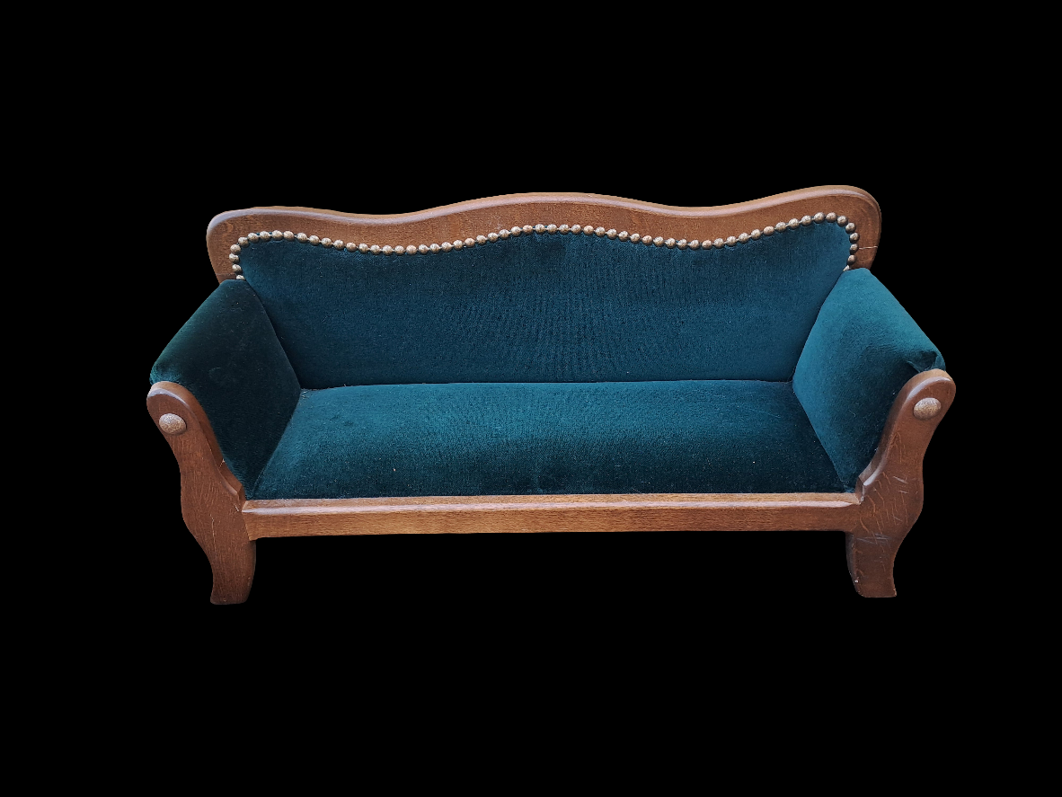 German Vintage Mini Sofa / Tysk Vintage Mini Sofa