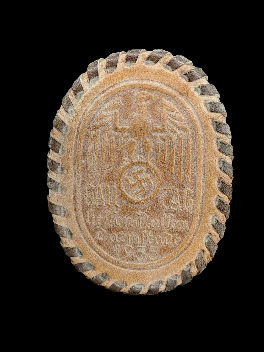 Leather Badge 1935