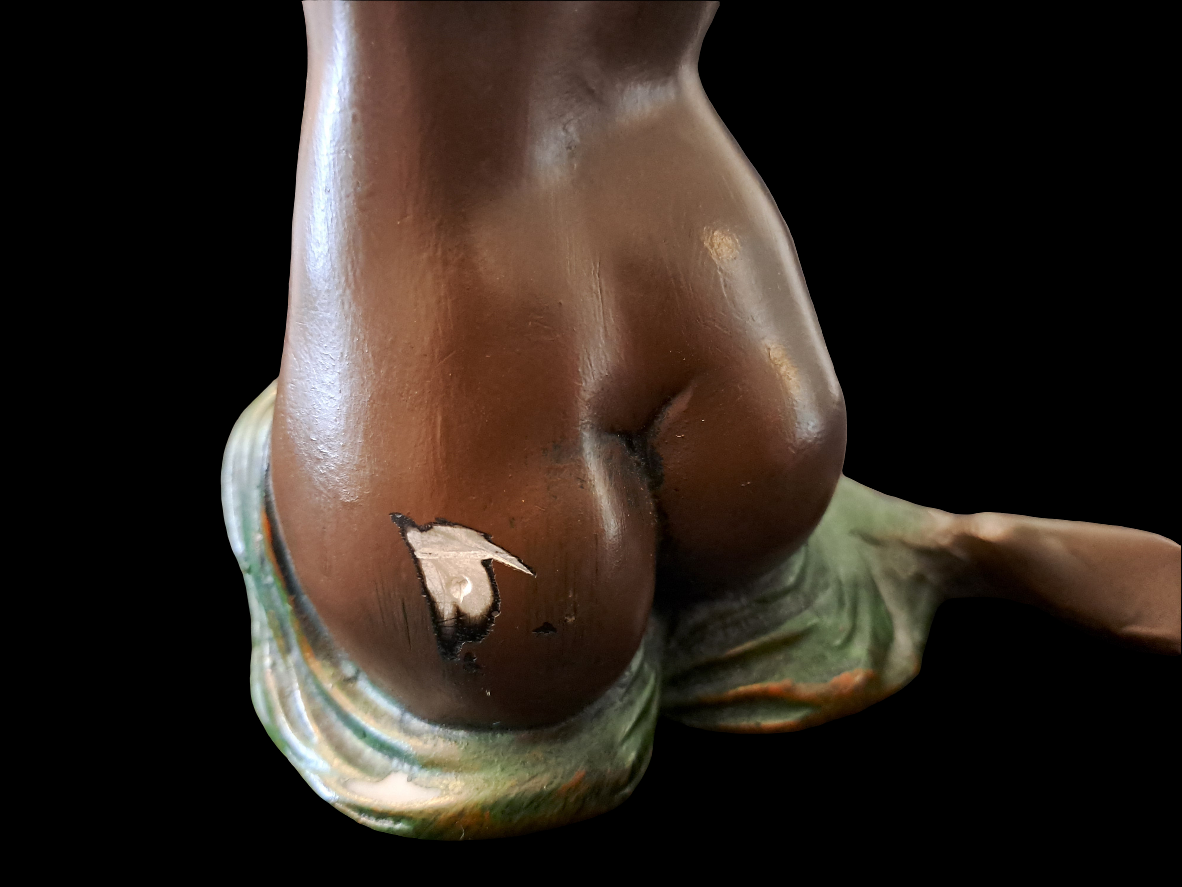 Figur. Nøgen Kvinde. Ukendt kunstner.