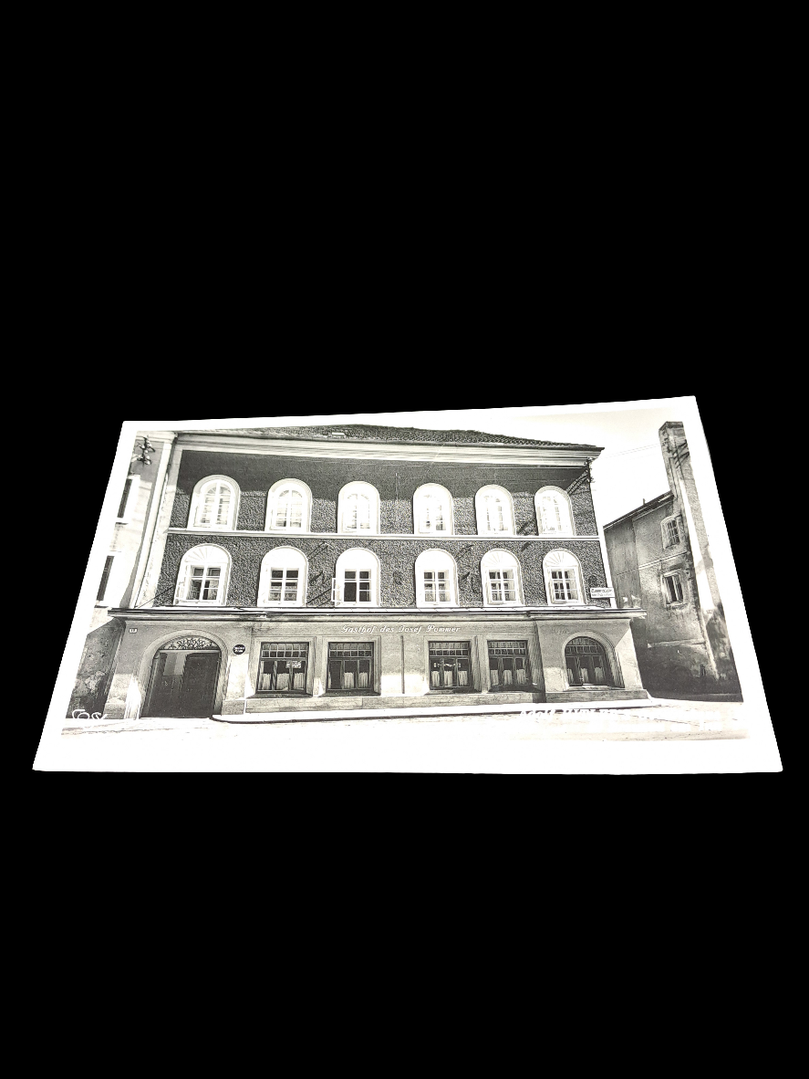 A.H. Birthplace Austria/A.H. Fødested. Postkort.
