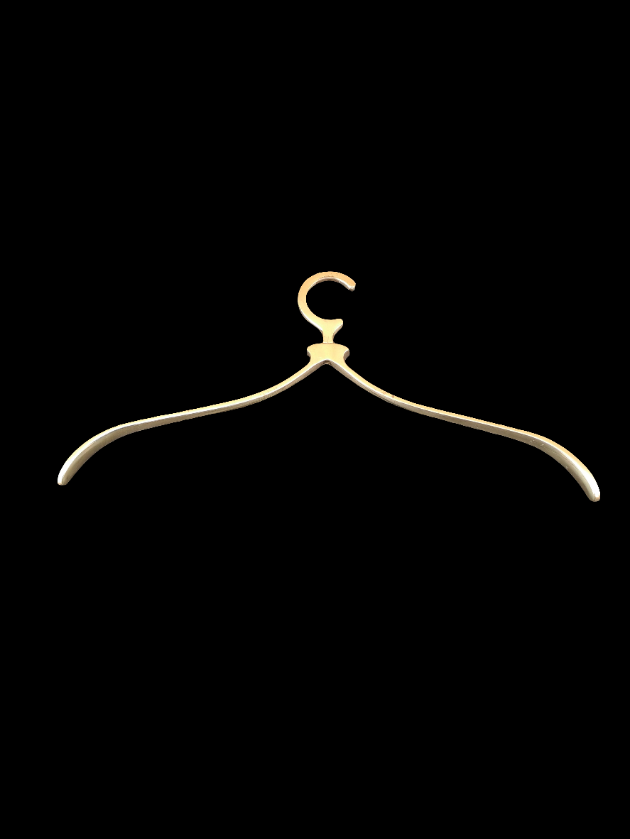 Coat Rack in Solid Brass/Bøjle i Massiv Messing