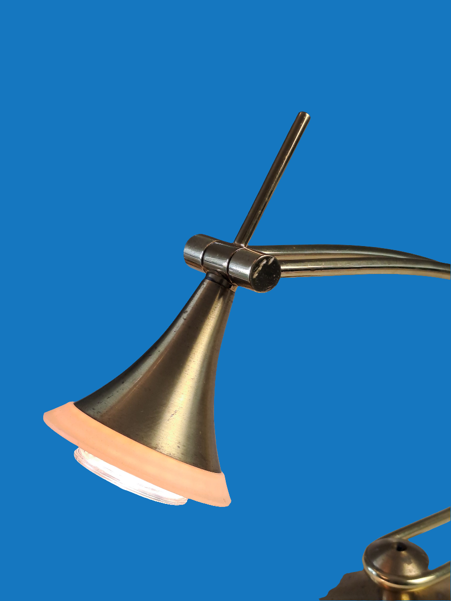 Vintage Table Lamp Brass / Vintage Bordlampe I Messing