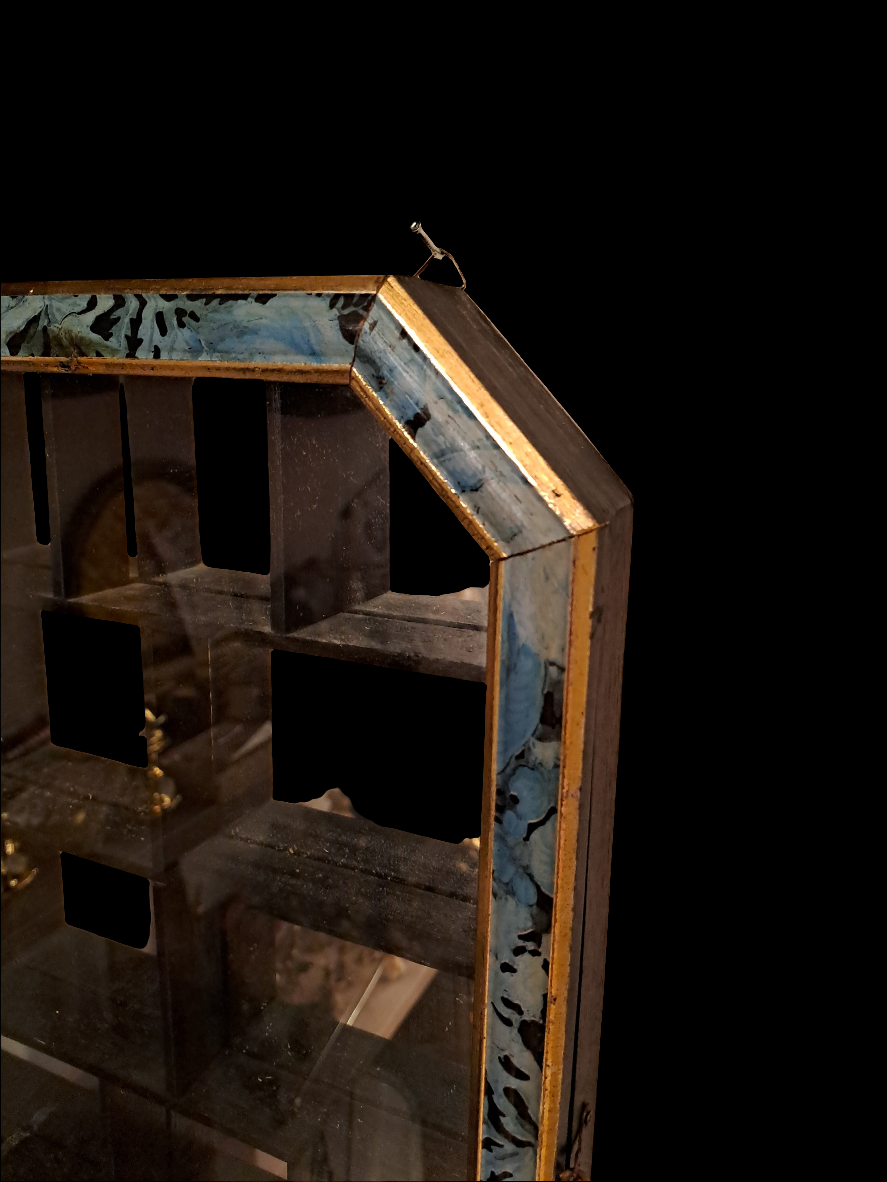 Vintage Large Display Cabinet / Stort Vintage Display Skab