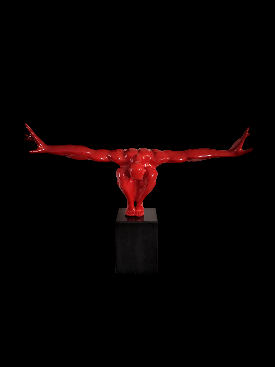 Sculpture "Athlet" by Kare