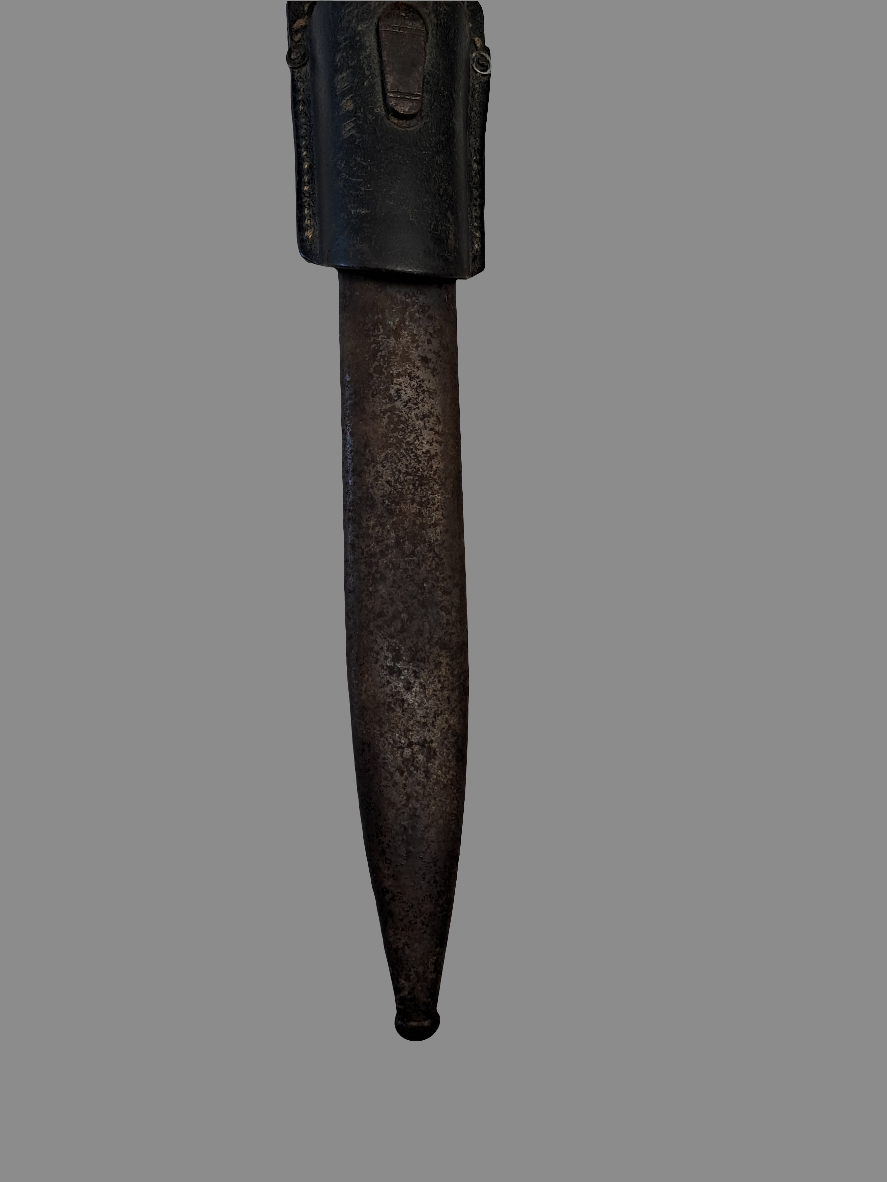 WW2 Tysk Bajonet m/ sværdtaske