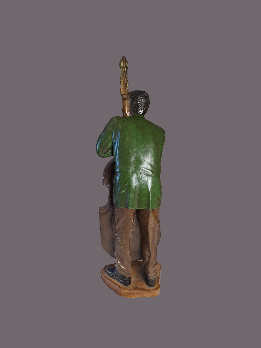 Vintage Large Jazz Figure / Vintage Stor Jazz Figur