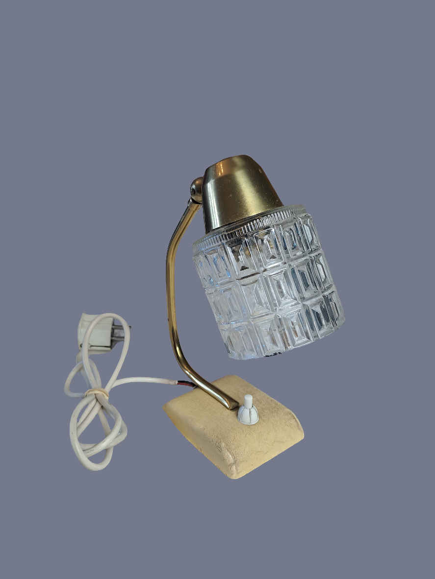 German Midcentury Table Lamp / Tysk Vintage Bordlampe