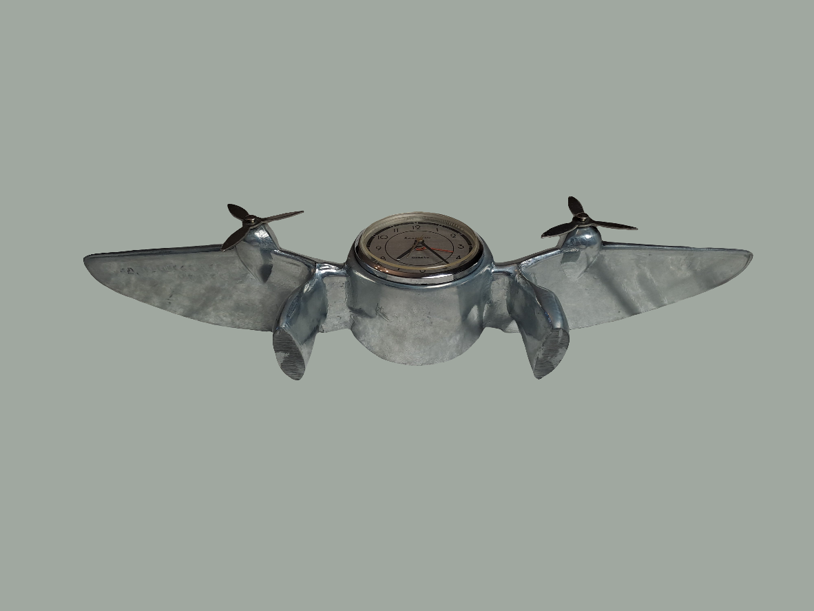 Art Deco Aeroplane Clock
