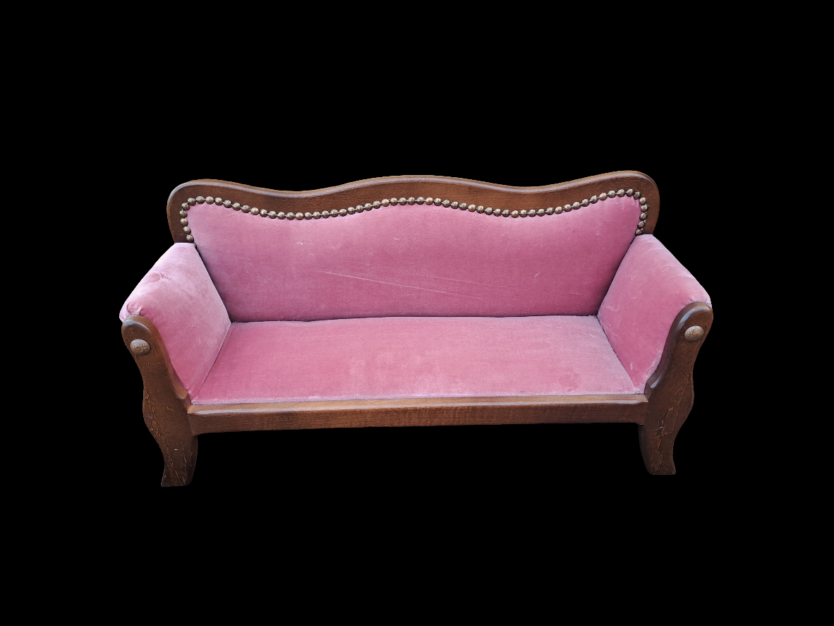 German Vintage Mini Sofa / Tysk Vintage Mini Sofa