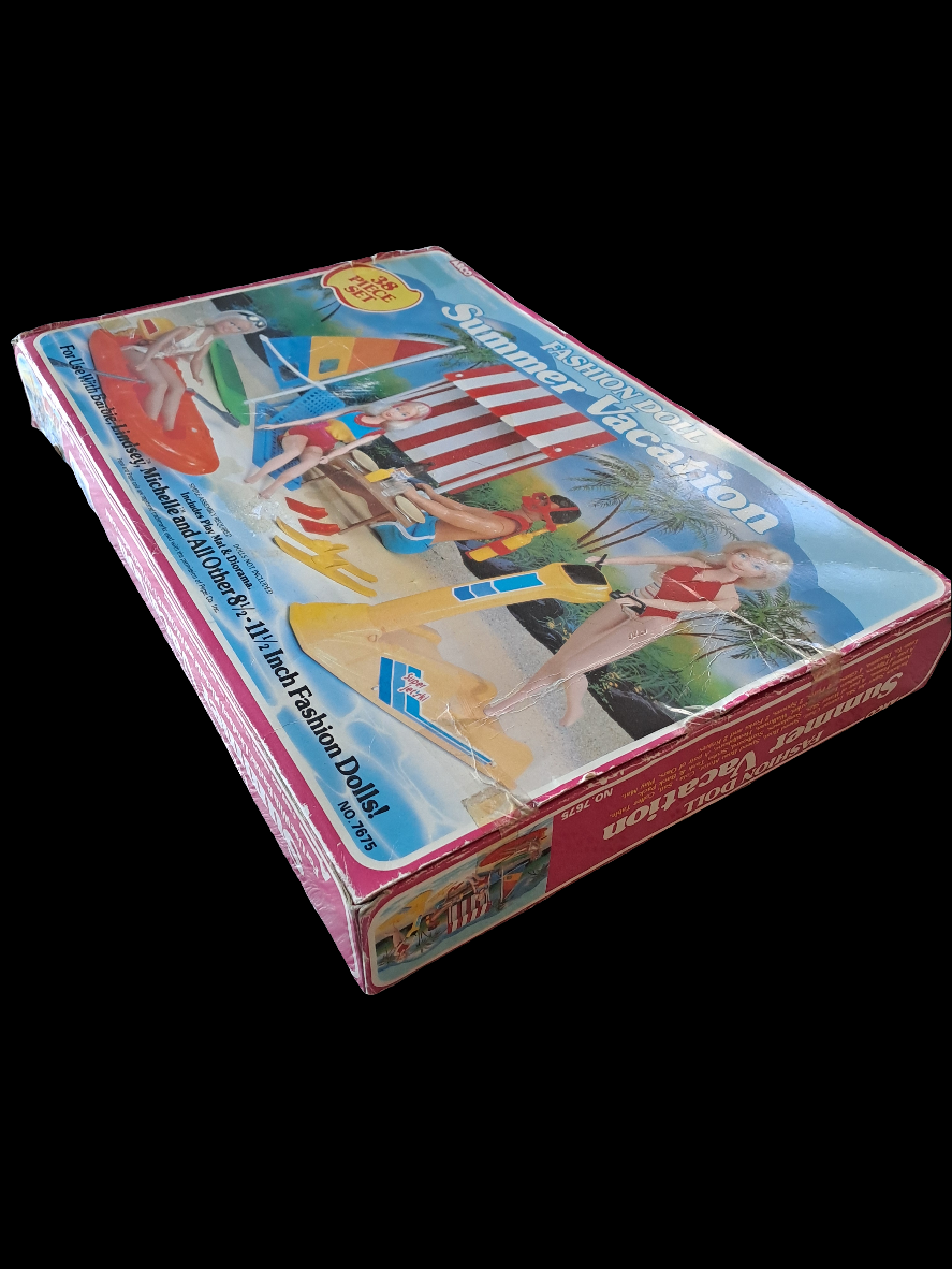 Vintage Summer Vacation for Barbie / Sommer-sæt til Barbie