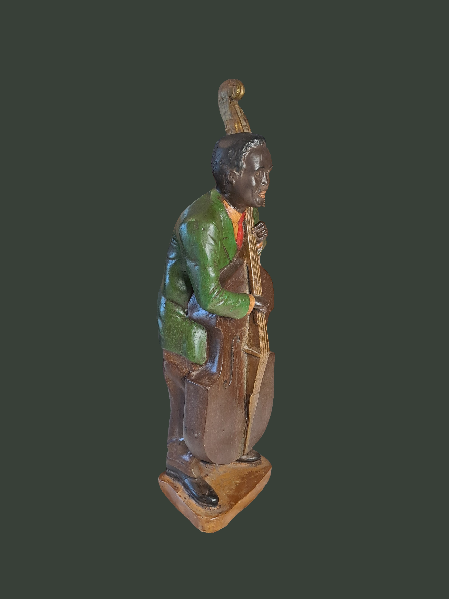 Vintage Large Jazz Figure / Vintage Stor Jazz Figur
