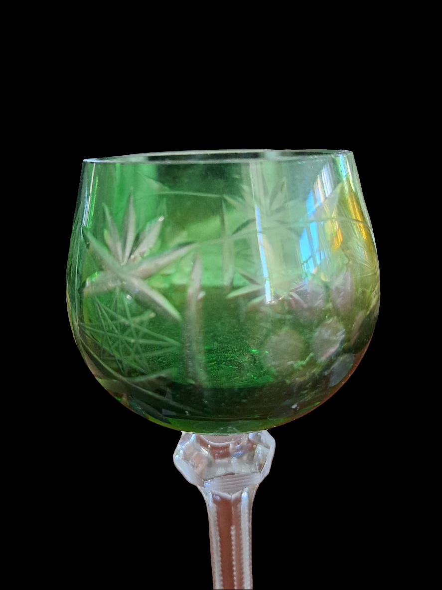 Bøhmisk Krystal Portvinsglas