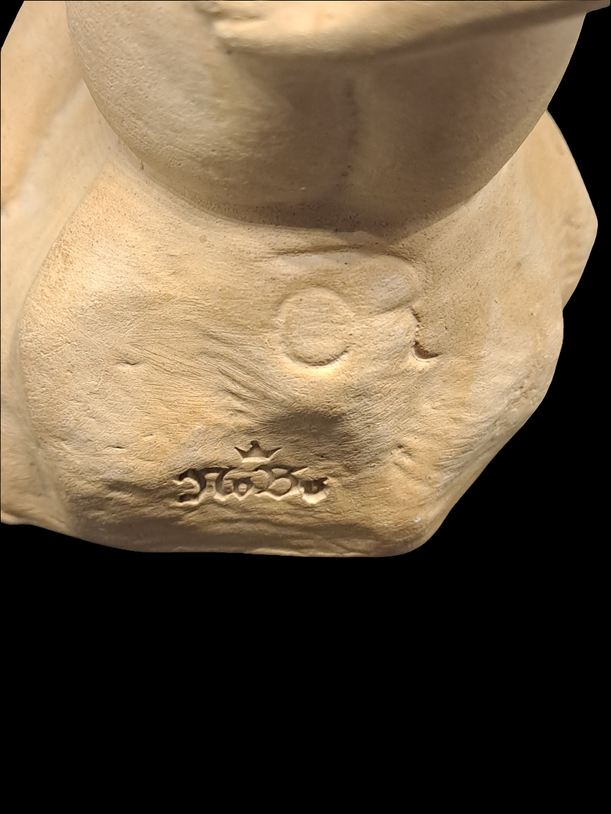 Nude Woman on Stone. Ove Rasmussen.