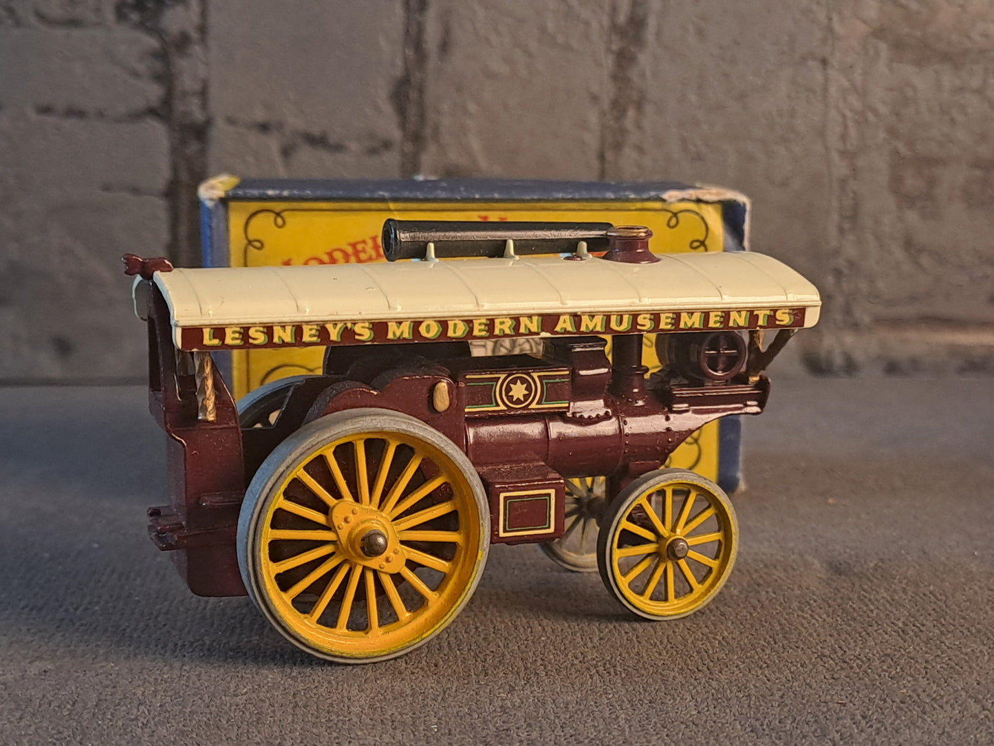 Lesney Models of Yesteryear The Fowler Big Lion Showman Engine
