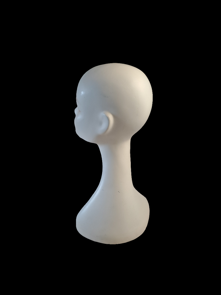 Vintage Mannequin Head 1960's / Vintage Mannequin Hoved 1960'erne