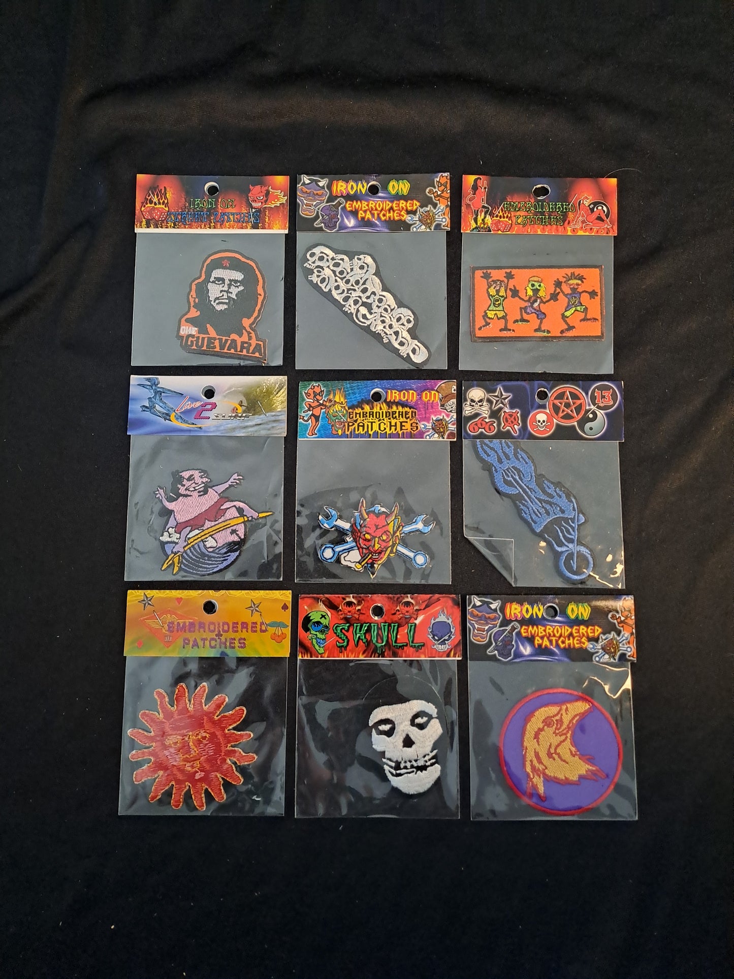 Vintage Patch x9 / Vintage Strygemærker x9
