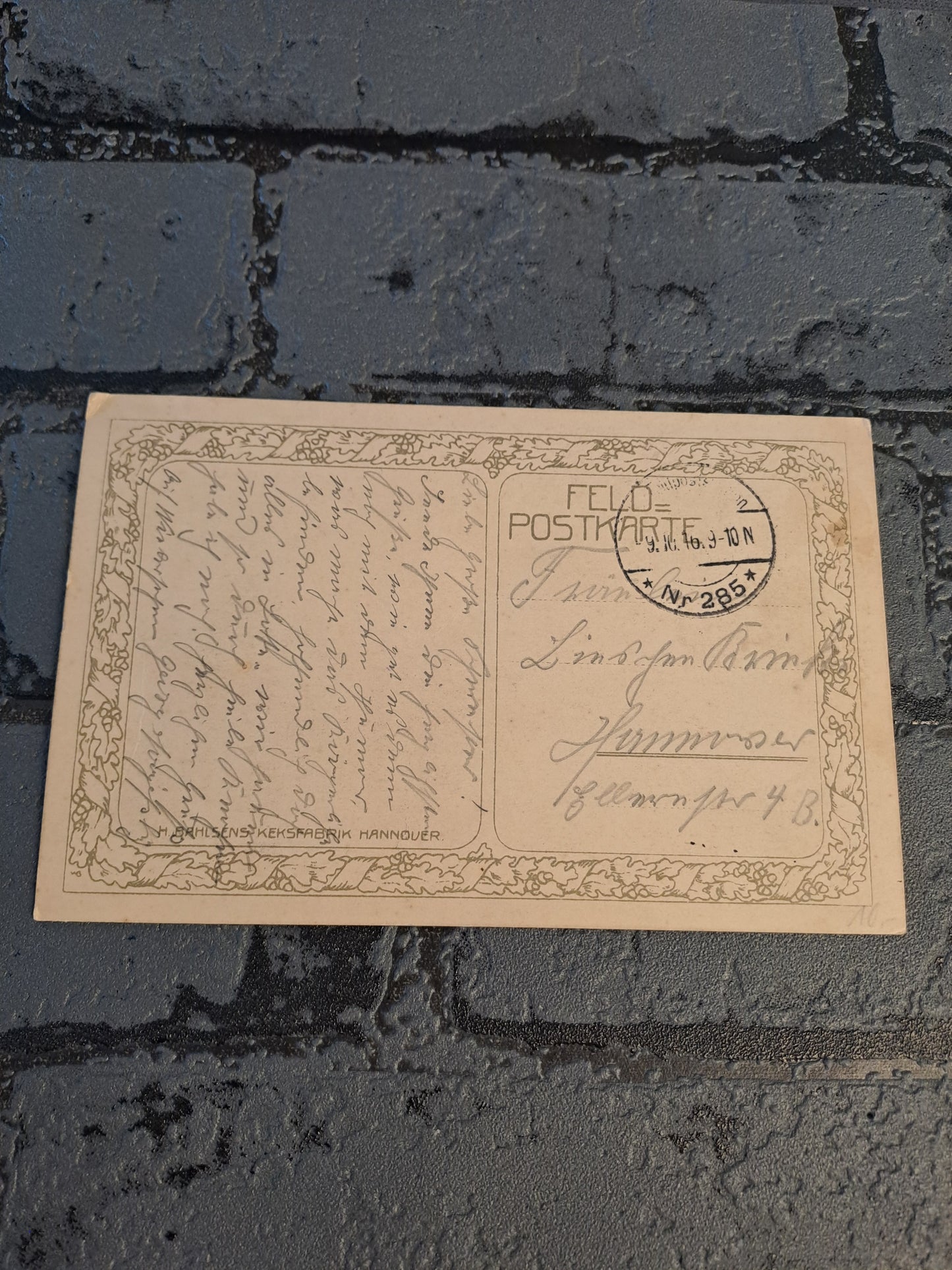 WW1 Postcard 1916