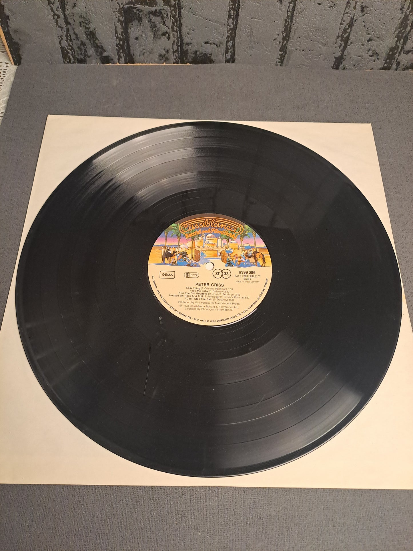 Kiss Peter Chriss Solo 1978