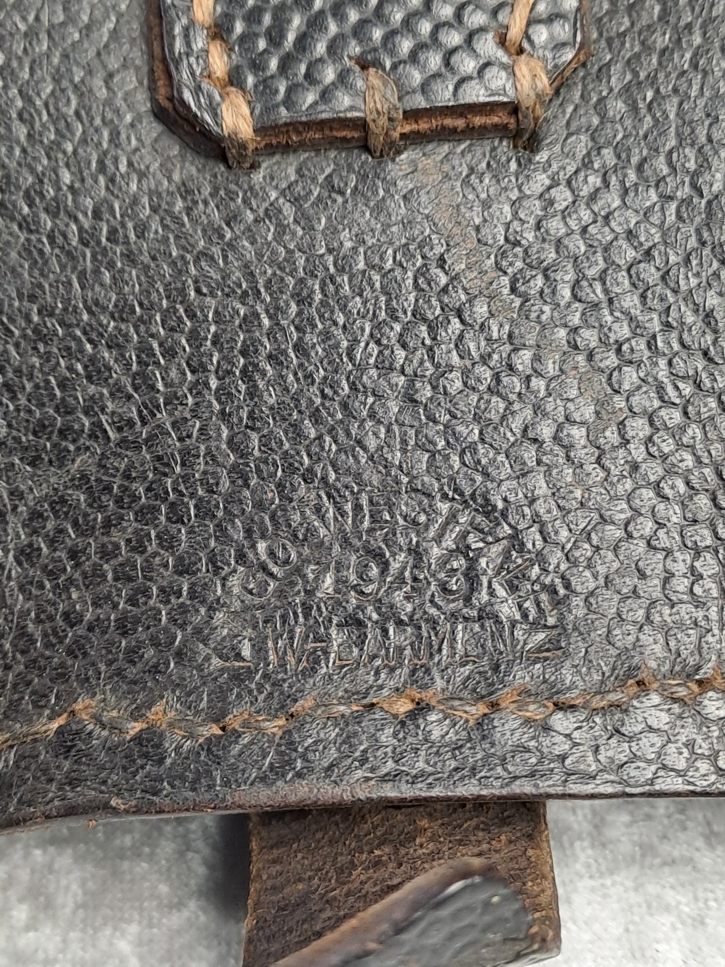 WW2 German K98 Ammunition Pouch / WW2 Tysk K98 Magasintaske