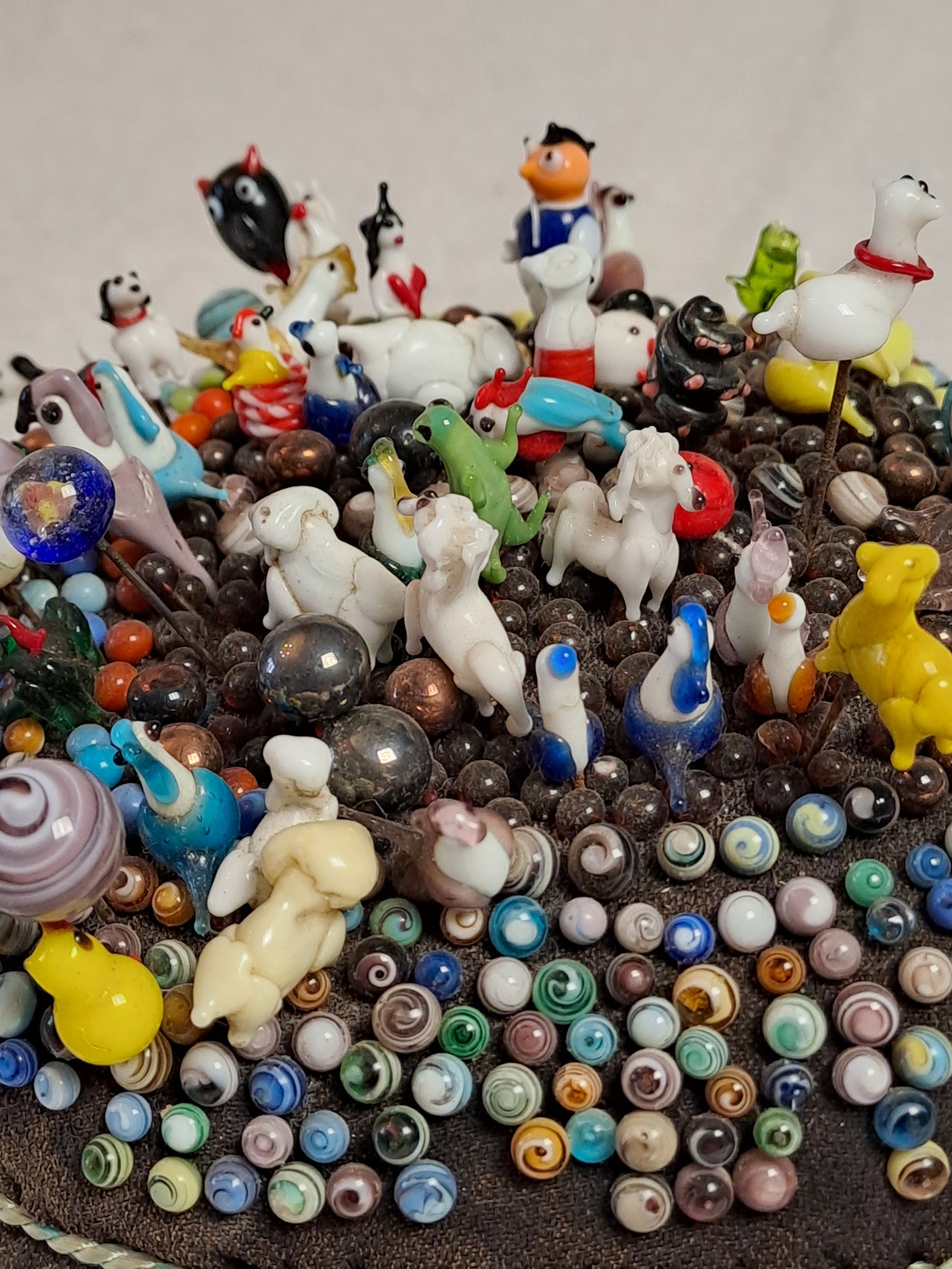 Vintage Pin/Hat Pin Cushion - Nipsnåle Pude