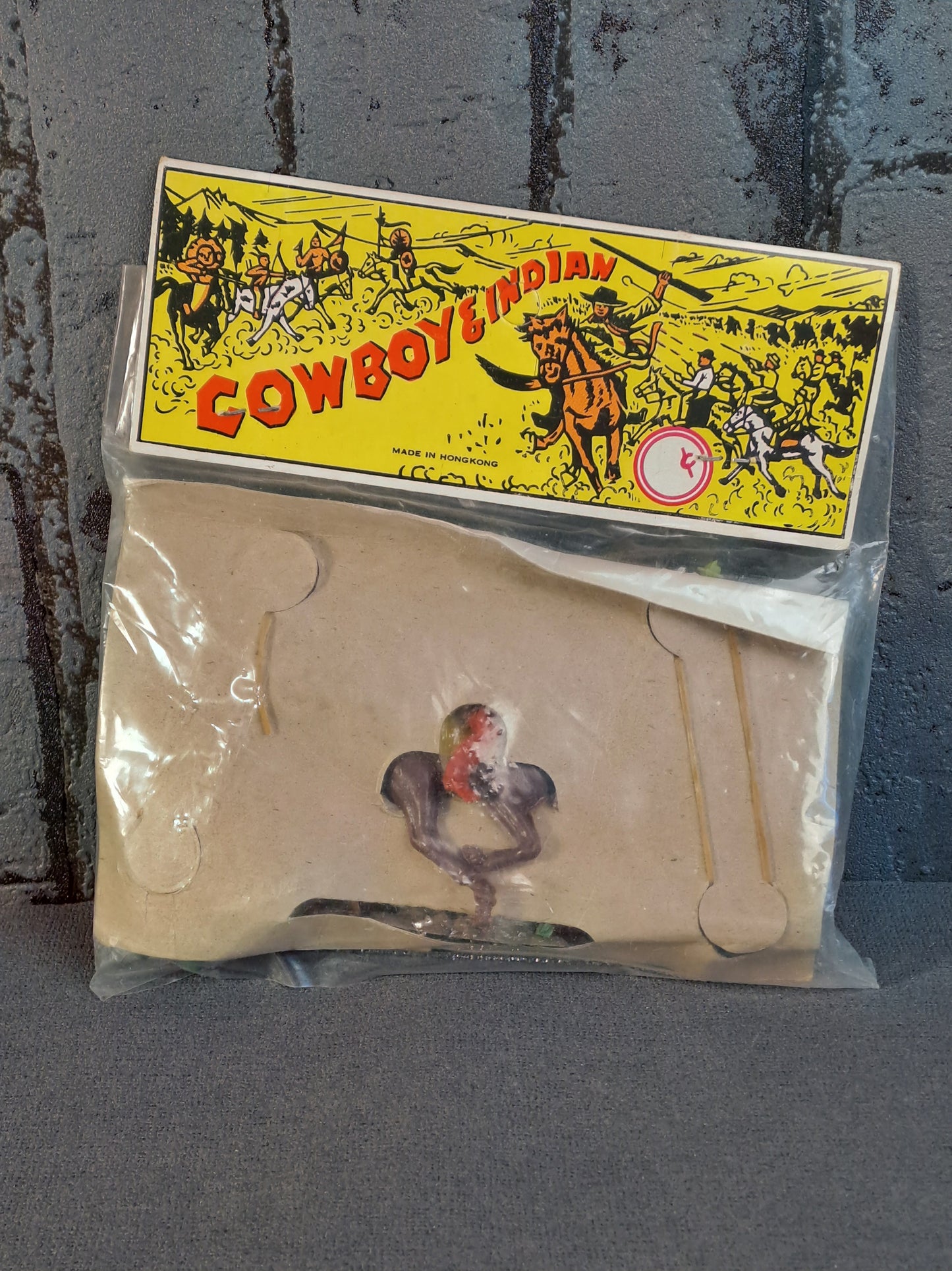 Cowboy and Indian Vintage Swoppets 1970's