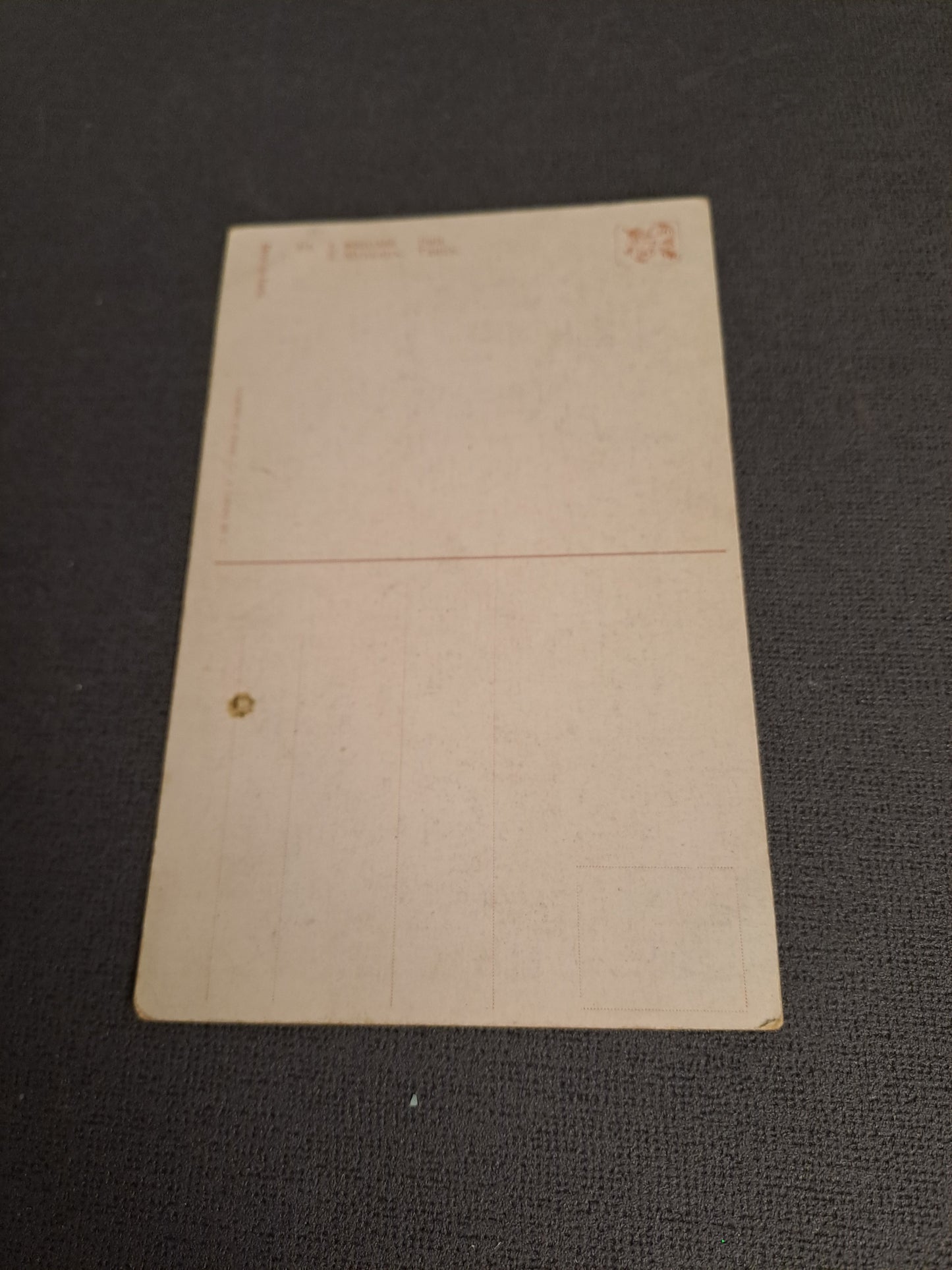 Antique French Postcard 1910-1920 / Antik Fransk Postkort 1910-1920