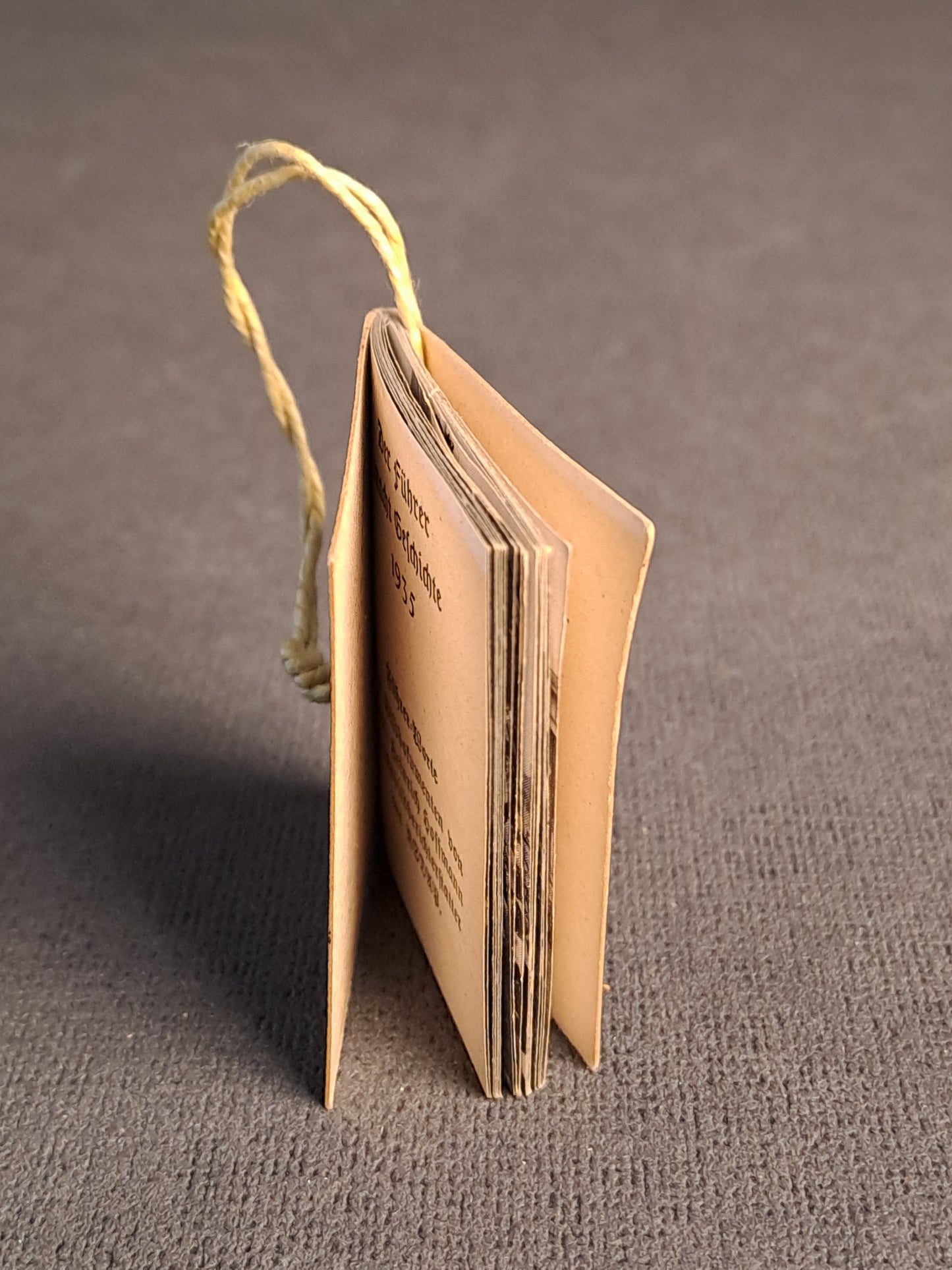 WHW Der Fuhrer Mini Booklet Macht Geschichte 1935