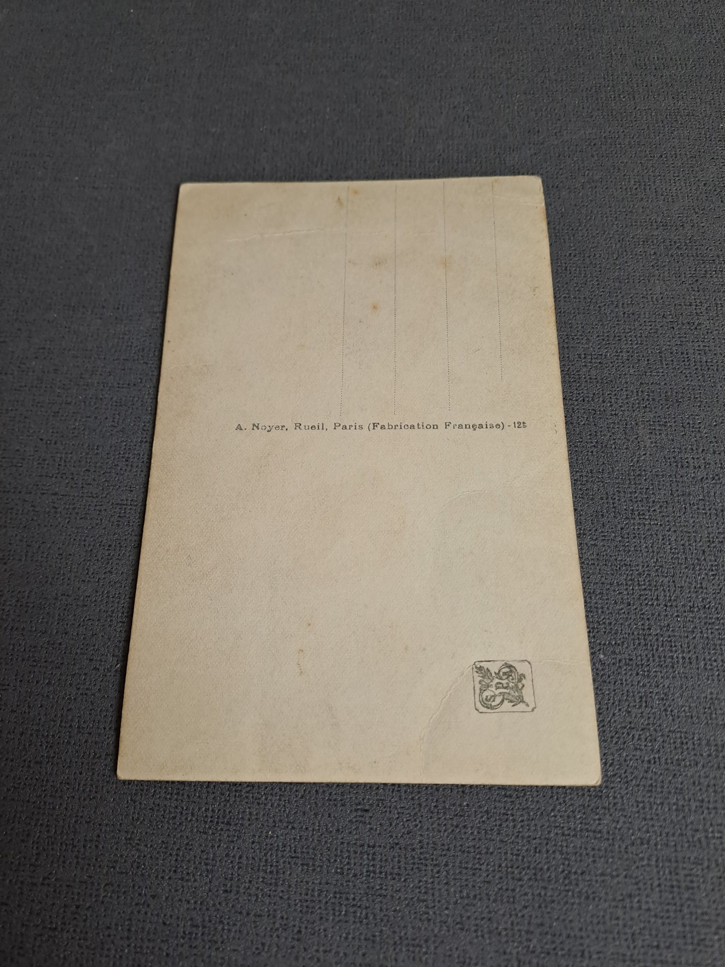 Antique Baugnies Postcard 1914 / Antik Baugnies Postkort 1914