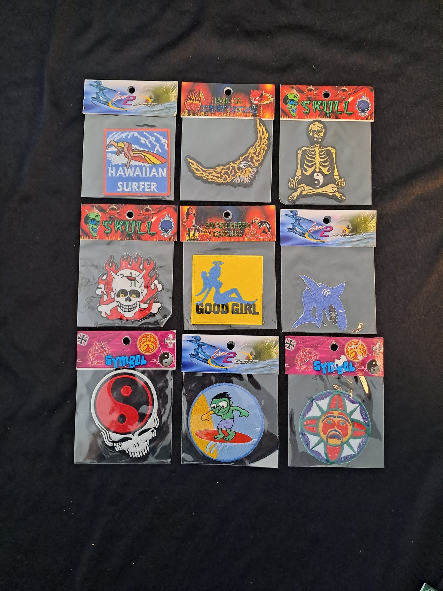Vintage Patch x9 / Vintage Strygemærker x9