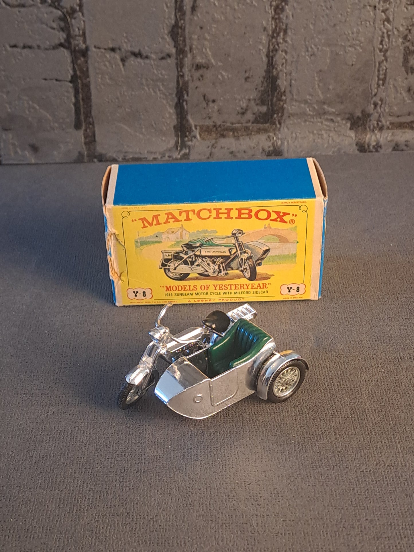 Matchbox Models of Yesteryear 1914 Sunbeam Motor Cycle