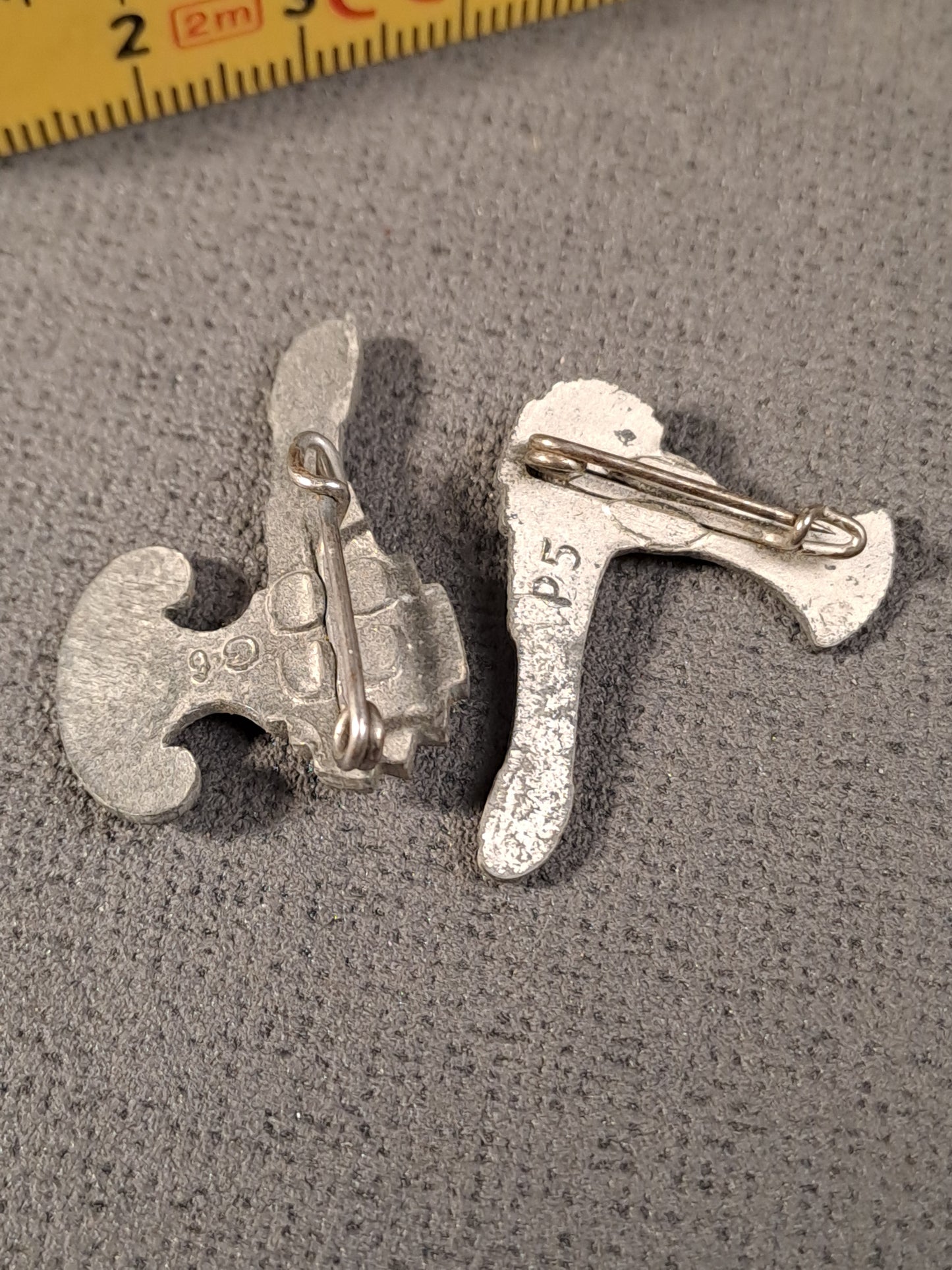 WHW. Old German Battle Axe x2 / WHW Oldtysk Kampøkse x2