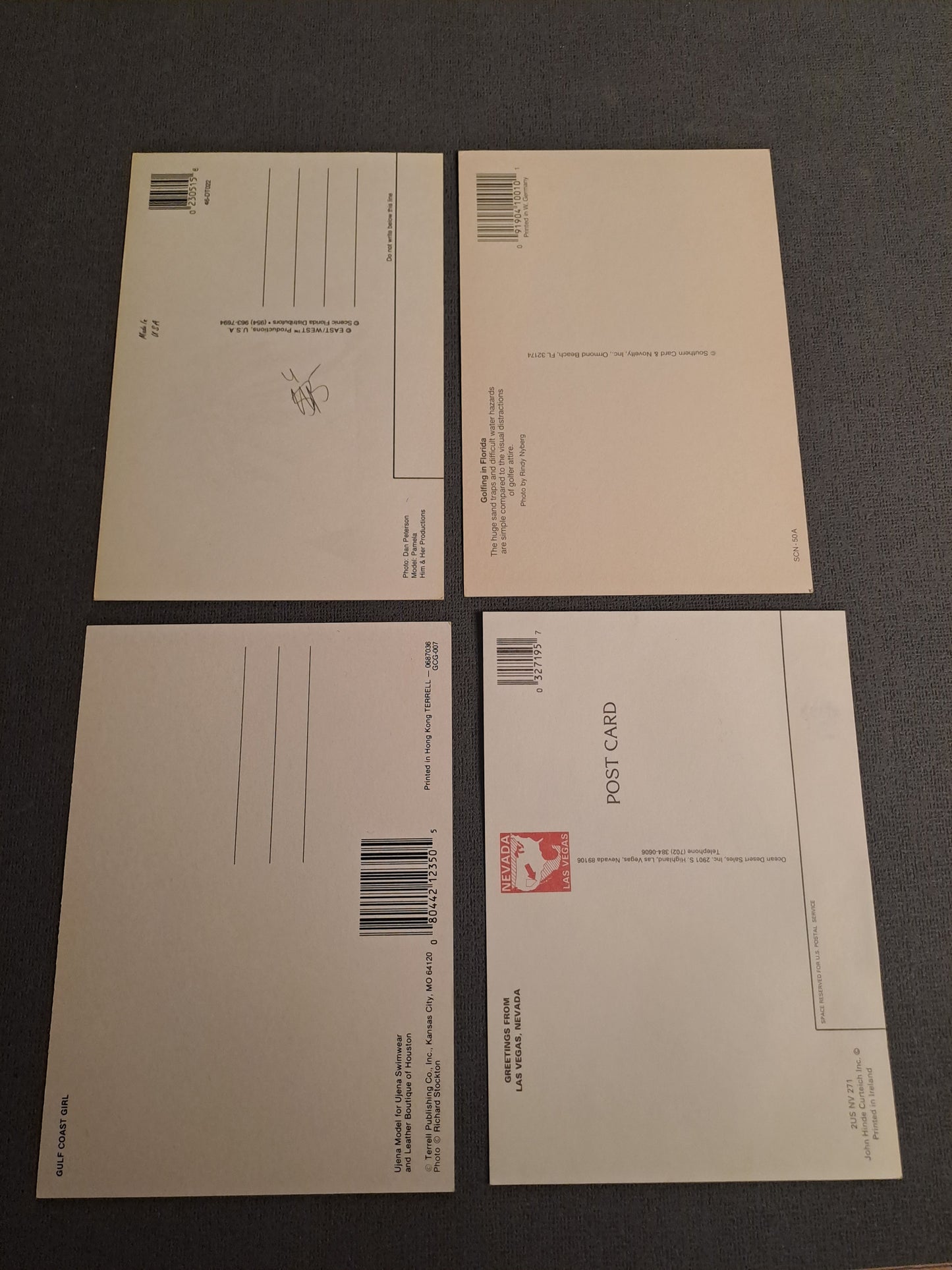 US Vintage Erotic Postcards / Amerikanske Vintage Erotiske Postkort