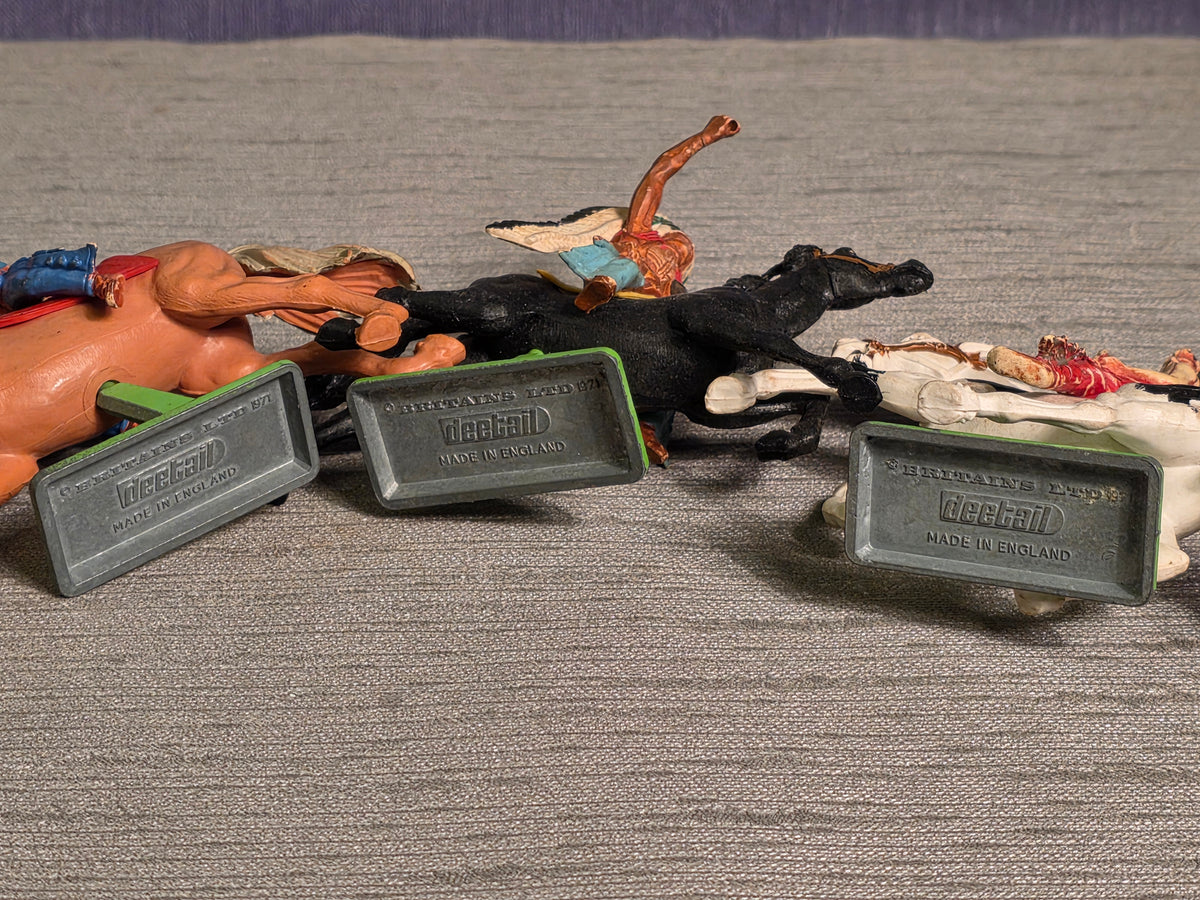 Britains Deetail Indianere på Hest  / Indians on Horse