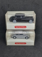 Wiking Mercedes 300 and VW 1200