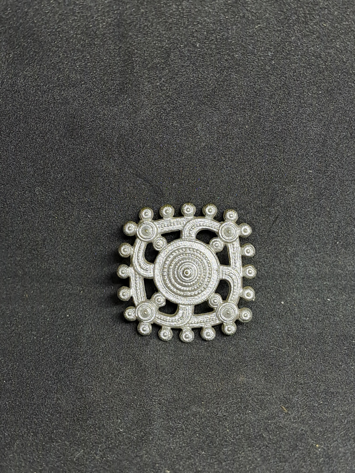3rd Reich. WHW. Silver brooch. 1941.