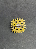 3rd Reich. WHW. Silver brooch. 1941.