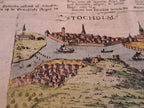 Kobbergravering af Stockholm 1713.
