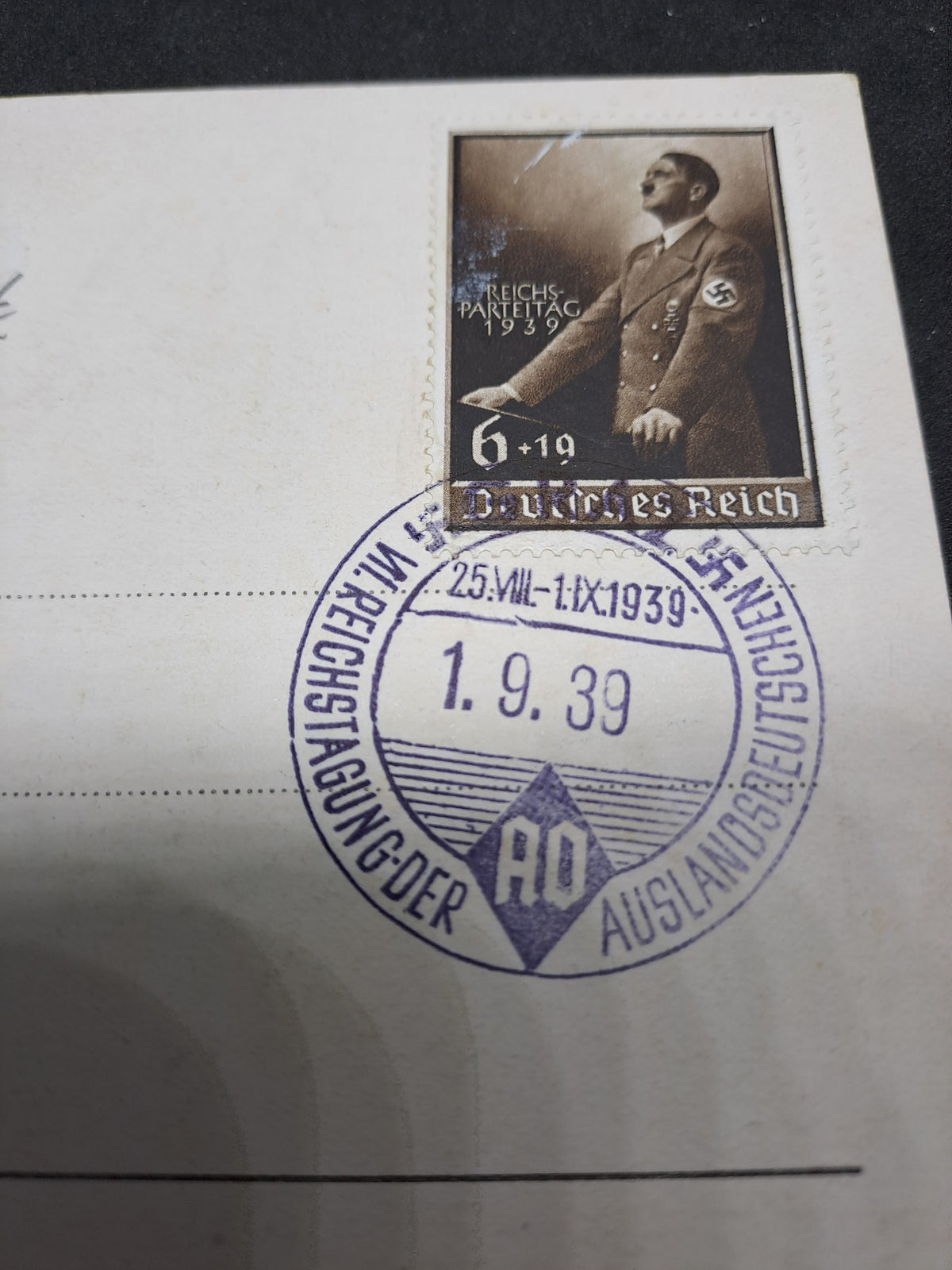 AH 50th Birthday Postcard.
