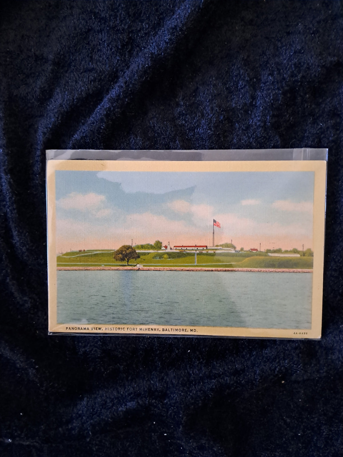 Amerikanske Vintage Postkort