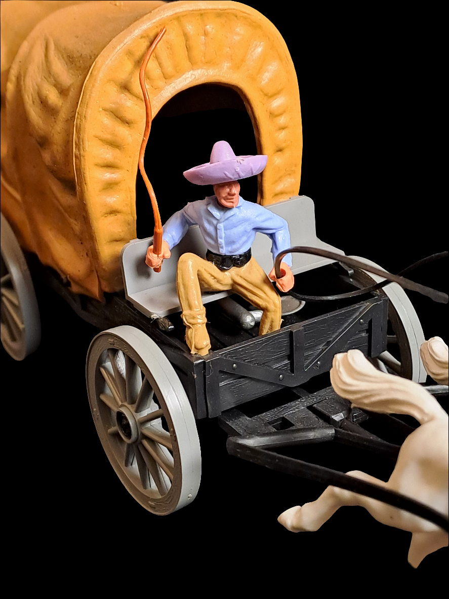 Timpo Toys Wild West Wagon / Timpo Toys Prærievogn