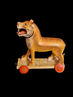 Antique Tiger on wheels