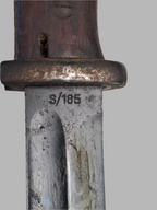 WW2 K98 German Bayonet with Sword Case / WW2 K98 Tysk Bajonet m/ sværdtaske