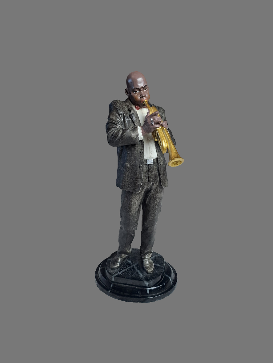 Authentic Vintage Jazz Trumpet Player / Autentisk Vintage Jazz Trompetist