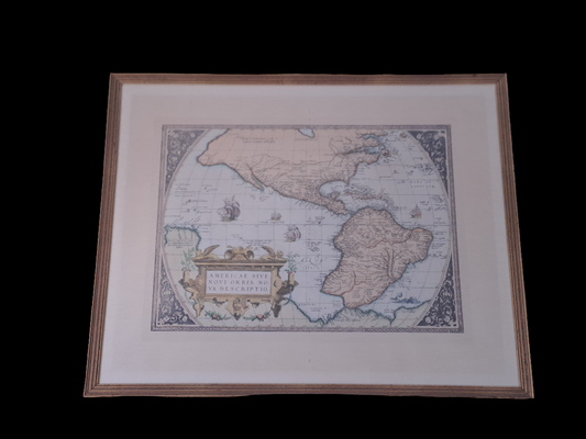 Americae Map / Amerika Kort